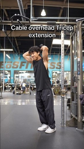 The Best Way to do Cable Overhead Tricep Extension