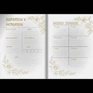 Motivation Planner: Daily Journal, Goals & Habit Tracker (digital Download, PDF) - Etsy Canada