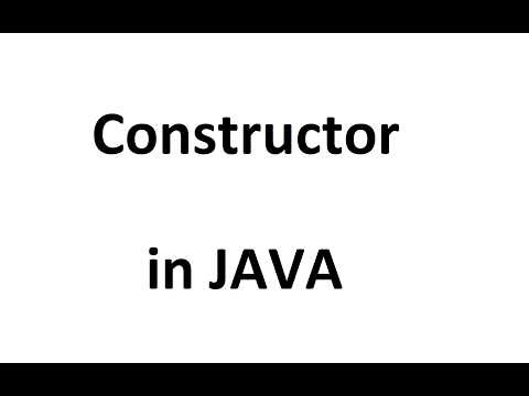 What is a Constructor in Java? Full Explanation with Examples