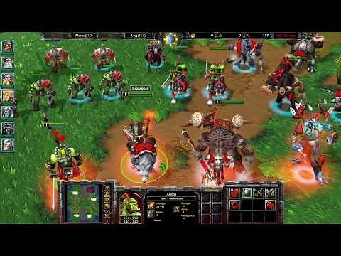 Warcraft 3 Showcase - Classic Models Upscaled + Reforged Terrain Lightning Shadows