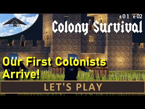 Let's Play Colony Survival s01 e02