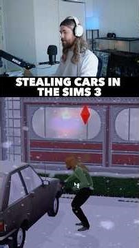 Grand Theft Auto in the Sims 😂