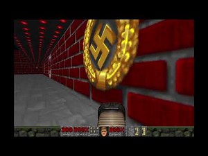 Doom II secret level - Grosse (map 32) - 100% completion