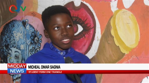 5.5K views · 142 reactions | The students at Marina International School are exhibiting examples of their art at Alliance Française. The exhibition, which started last week, is curated under the theme: Art for Education: The Key to Broadening horizons. #qtvnightlynews | QTV Gambia | Facebook