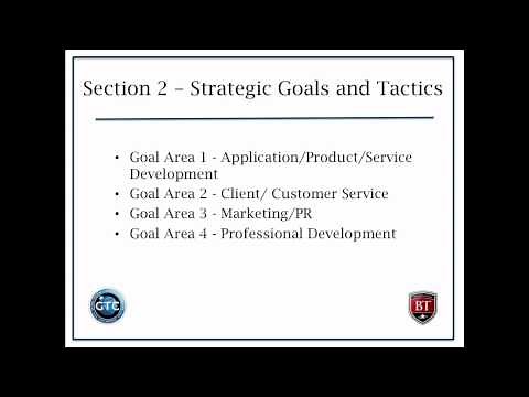 Creating a Strategic Business Development Plan