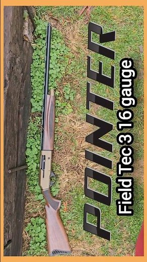 A close look at the Pointer Field Tek 3 Bronze Cerakote & Walnut 12 Gauge Semi Automatic Shotgun FT3