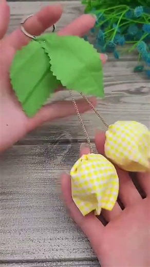 Fabric Tulip Hanging Pattern PDF Decorative Flower Ornament Sewing Template Spring Wall Decor