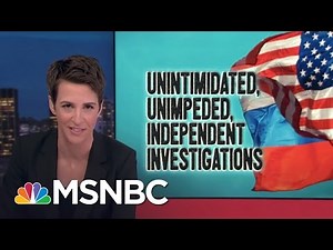 Financial Crimes Unit To Help Donald Trump-Russia Investigation | Rachel Maddow | MSNBC