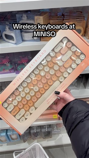 They’re so cute! #keyboard #setup #computer #miniso #technology #myminisoca #minisoambassador