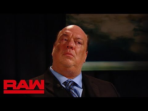 Unaired final moment of Paul Heyman's Raw interview: Raw Exclusive, Aug. 7, 2018