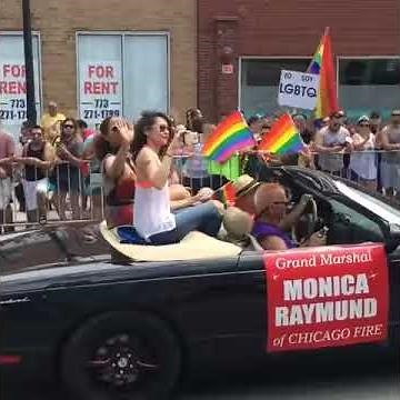 Monica Raymund and Tari Segal Pride Chicago 2016