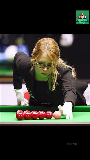 Beautiful Referee of UK Open 2023 World Pool #shorts #DesislavaBozhilova #ukopen