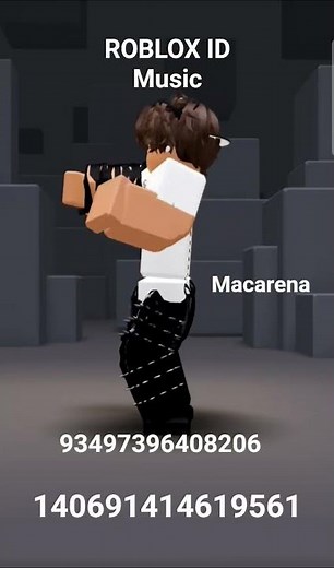 ROBLOX ID music:Macarena #pourtoi #roblox #music