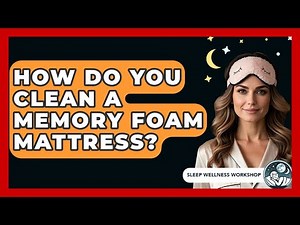 How Do You Clean A Memory Foam Mattress? - Sleep Wellness Workshop