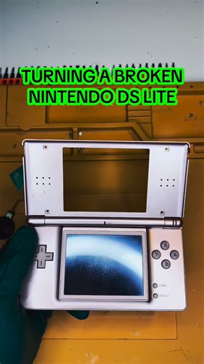 Retro Bay Games on Instagram: "You’ve seen the finished build. Now let’s get into how it was actually done. This Game Boy Macro started as a Nintendo DS and went through full board-level modifications to run properly as a single-screen system. Screen patching, audio rewiring, power mods, and a full shell conversion. Real modding, not just cosmetic. #retrogaming #videogames #repair #electronics #fyp"