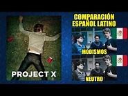 Proyecto X -2012- Comparación del Doblaje Latino con Modismos y Neutro - Español Latino