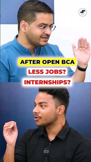 💥Reality of Jobs, Internships After Open BCA😱 BCA Student Interview? #Shorts #BCA #IGNOU #Viral #job