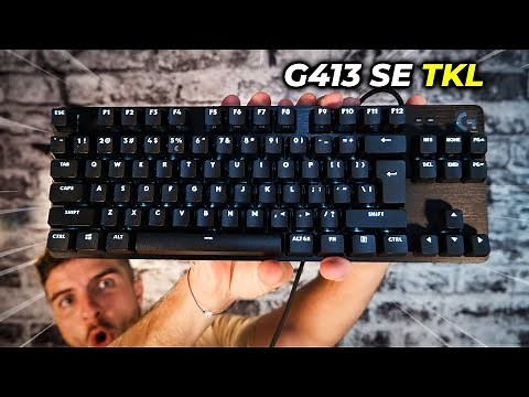 LOGITECH G413 SE TKL 😎 El Teclado BUENO, BONITO y BARATO