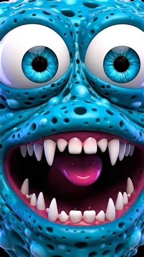 Weird Monster With Crazy Tongue