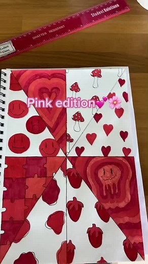 💕🌸 what colour should i do next? #drawing #asthetic #indiedrawing #pink #foryou #foryoupage #viral