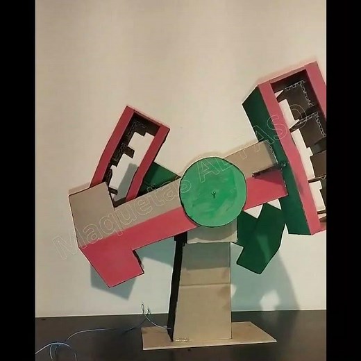 Juego mecánico - Martillo #maqueta #funcional