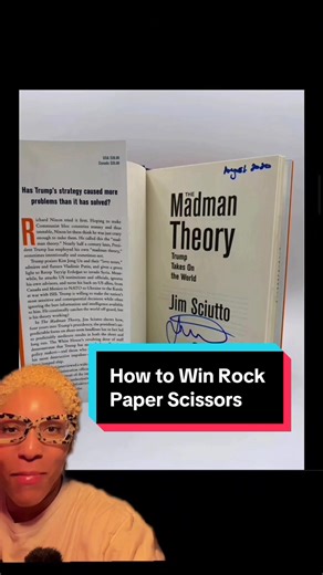 How to Win Rock Paper Scissors ✂️ The Madman Theory and escaping 🔫 assassins