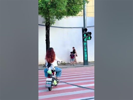 Little Asian Kids Break Dancing In The Street