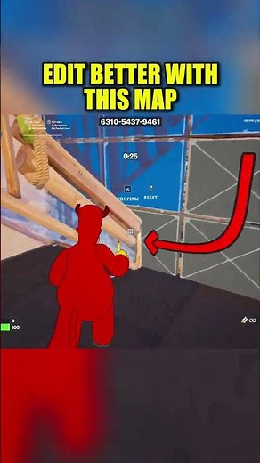 I found the BEST EDIT Map in FORTNITE... 😈✅ #fortnite #fortniteclips