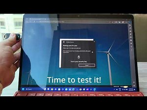 Setting Up the Feitian BioPass FIDO Plus K49 Key