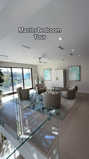 Elegant Master Bedroom Tour in Miami
