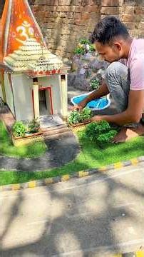 I build a mini shiv temple | part 14