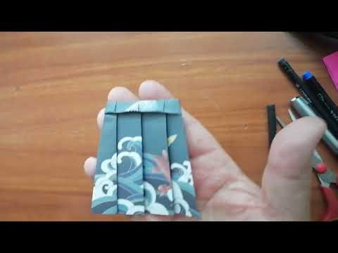 Origami Pleated Skirt | Easy Paper Fashion Tutorial 👗✨