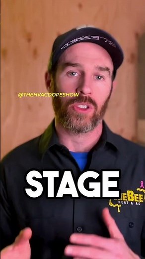 Why 2 stage furnaces are more comfortable🔥💯 #shorts #hvac