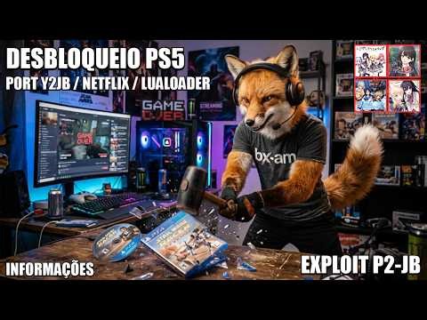 INFORMAÇÕES SOBRE O DESBLOQUEIO P2JB PS5 COM Y2JB, REMOTE LUA LOADER E WEBKIT