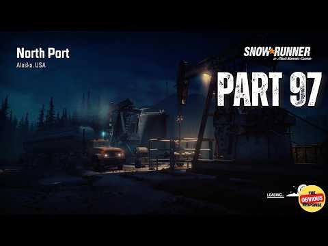 SNOWRUNNER - Full Gameplay Walkthrough - Part 97 - Lost Tube & Bags on Ice!