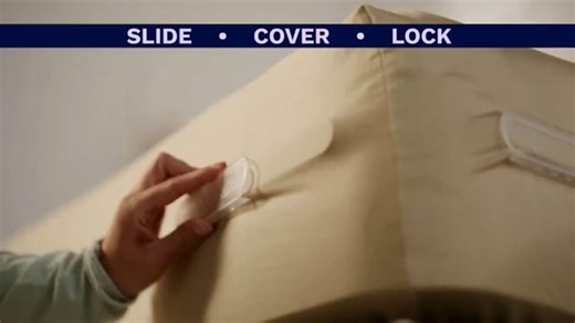 Bear Hug Sheet Holders TV Spot, 'Slide, Cover and Lock'