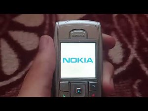 Nokia 6230i - Startup And Shutdown (Without Sim)
