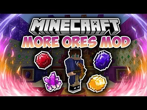 MORE ORES IN ONE - MOD MINECRAFT 1.19.2 - 1.14.4 | NUEVOS ORES / MINERALES