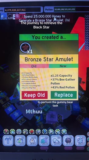 Black Star Quest in Beemas Gummy Bear Adventure