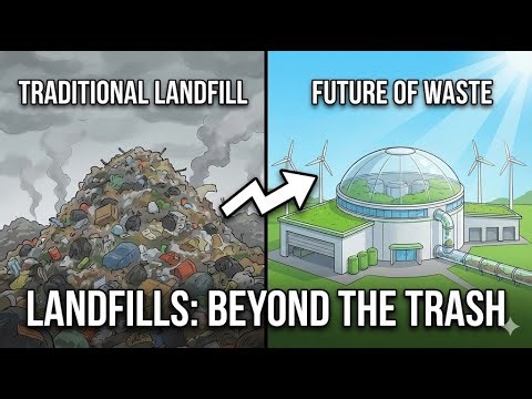 Inside a Modern Landfill | Liners, Leachate & Methane Capture Explained