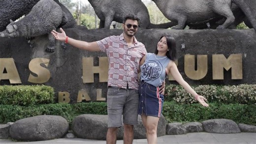 ಮದುವೆಯ ಬಳಿಕ ಪತಿ ಜೊತೆ ಬಾಲಿಯಲ್ಲಿ ಮಾನ್ವಿತಾ | Public TV