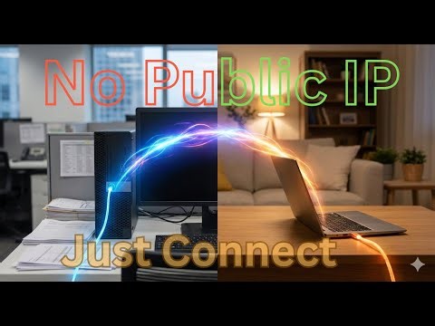 Connect any device without public IP using tailscale