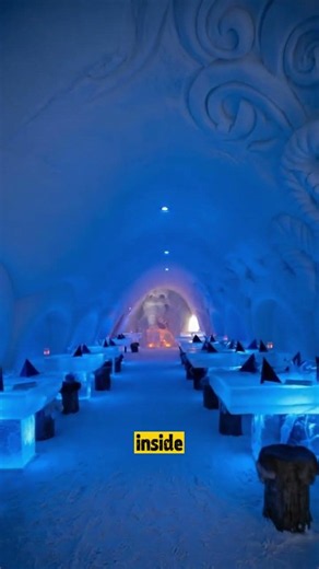🧊 World’s Coldest Restaurant in Finland! 😱 #fyp #shorts #reels
