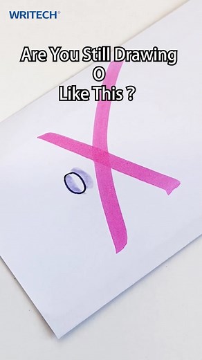 Writech | Creative Writing Supplies | How to write the letter O✨✨Follow for more lettering skills! 🙌 #writech #gelpen #lettering #letter #calligraphy #tutorial #highlighter... | Instagram