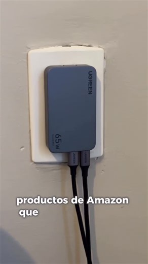 STEVE RECOMIENDA | PRODUCTOS Y MÁS | Link en mi perfil 👀 Es un cargador ultra delgado 65W y cargador súper rápido que reemplaza TODOS tus cargadores. Si tienes iPhone,... | Instagram