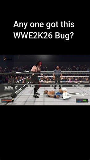 WWE 2k26 frozen bug short