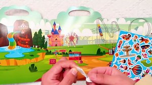 GUYUCOM Reusable 4-Set Sticker Books for Toddlers 3-4, Toy Stickers Pad Reusable Sticker Books for Toddlers 5-6 Fashion Activity, Birthday Gift Toy for Girl Boy(Farm, Ocean Animals, Insects,Body)