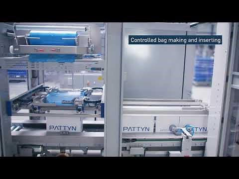 Ceflex-41 Combined case erector - bagmaker inserter