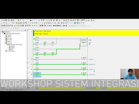 Simulasi Pengisian Tandon Air Menggunakan Software CX-Programmer (PLC OMRON)