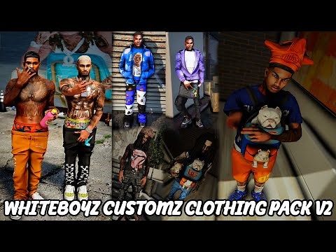 Whiteboyz Clothing Pack V2 | Fivem Clothing Pack